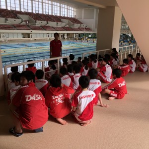 ダッシュ小学生長水路練習会①